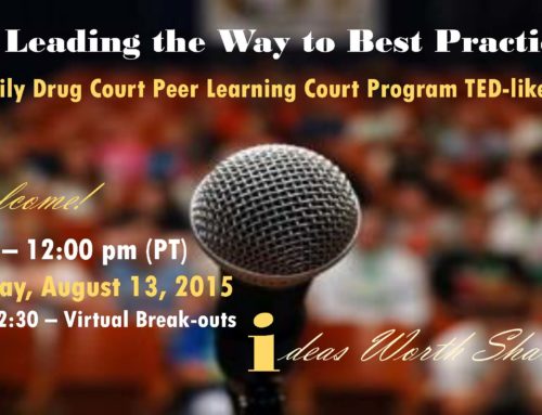 Leading the Way to Best Practice – FDC Peer Learning Court Program – TED Talks